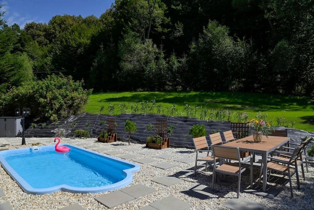 Polana Slowikowa 5 Star- Domek W Gorach Z Jacuzzi, Sauna,Basen,Ogrod Z Lasem, Kominek I Narty Stroza  Exterior foto