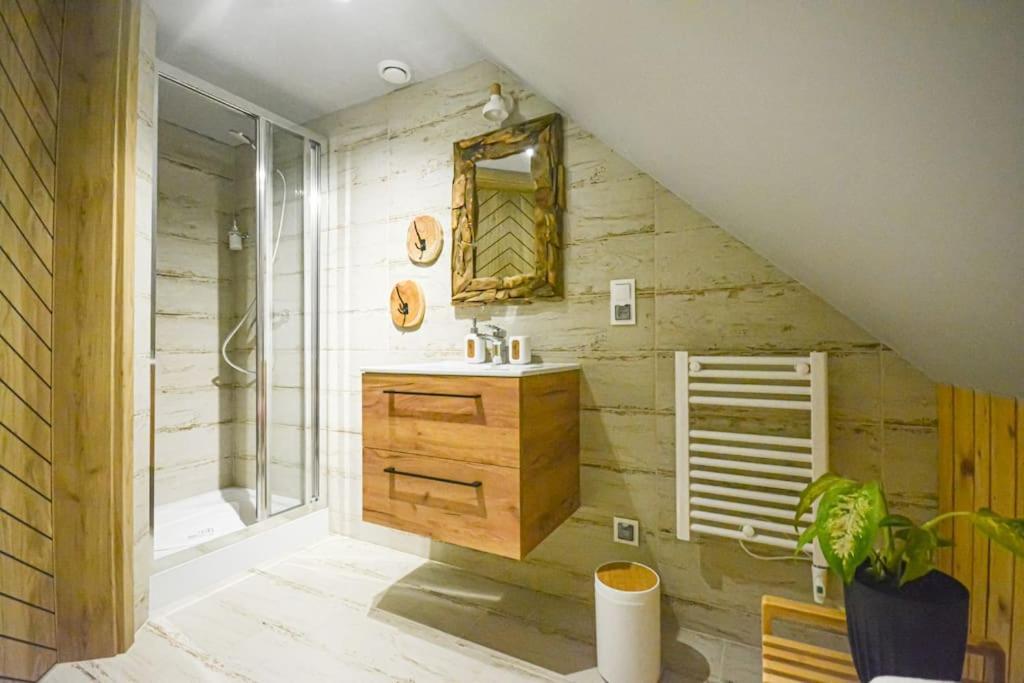 Polana Slowikowa 5 Star- Domek W Gorach Z Jacuzzi, Sauna,Basen,Ogrod Z Lasem, Kominek I Narty Stroza  Exterior foto